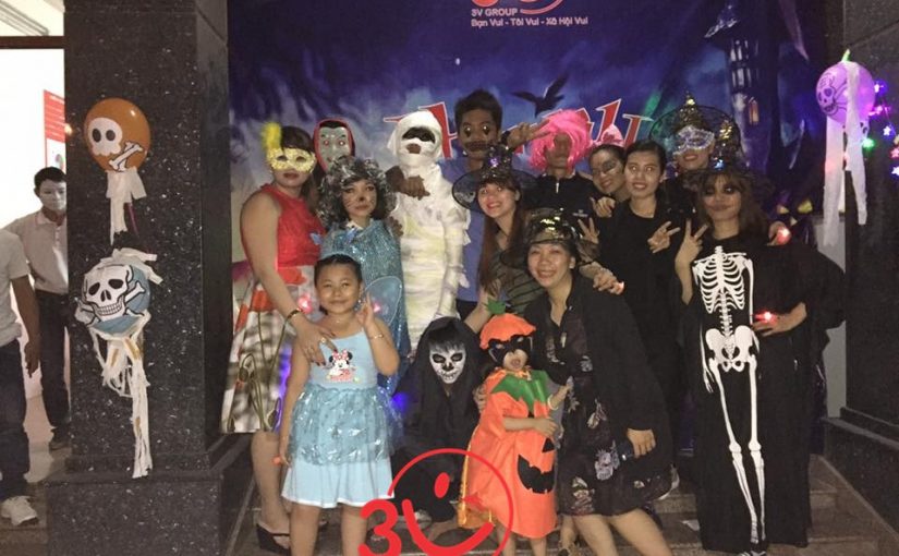 3V quậy tưng bừng trong Halloween’s Party