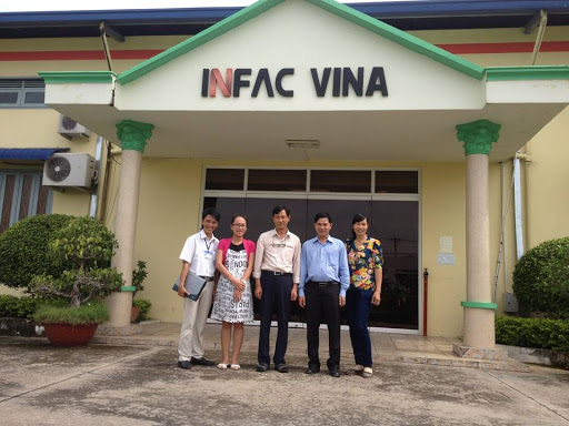 Làm sàn nâng chống tĩnh điện hpl chuyên nghiệp tại Dự án INFAC